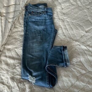 Hudson Tall Crop Skinny Jeans size 26